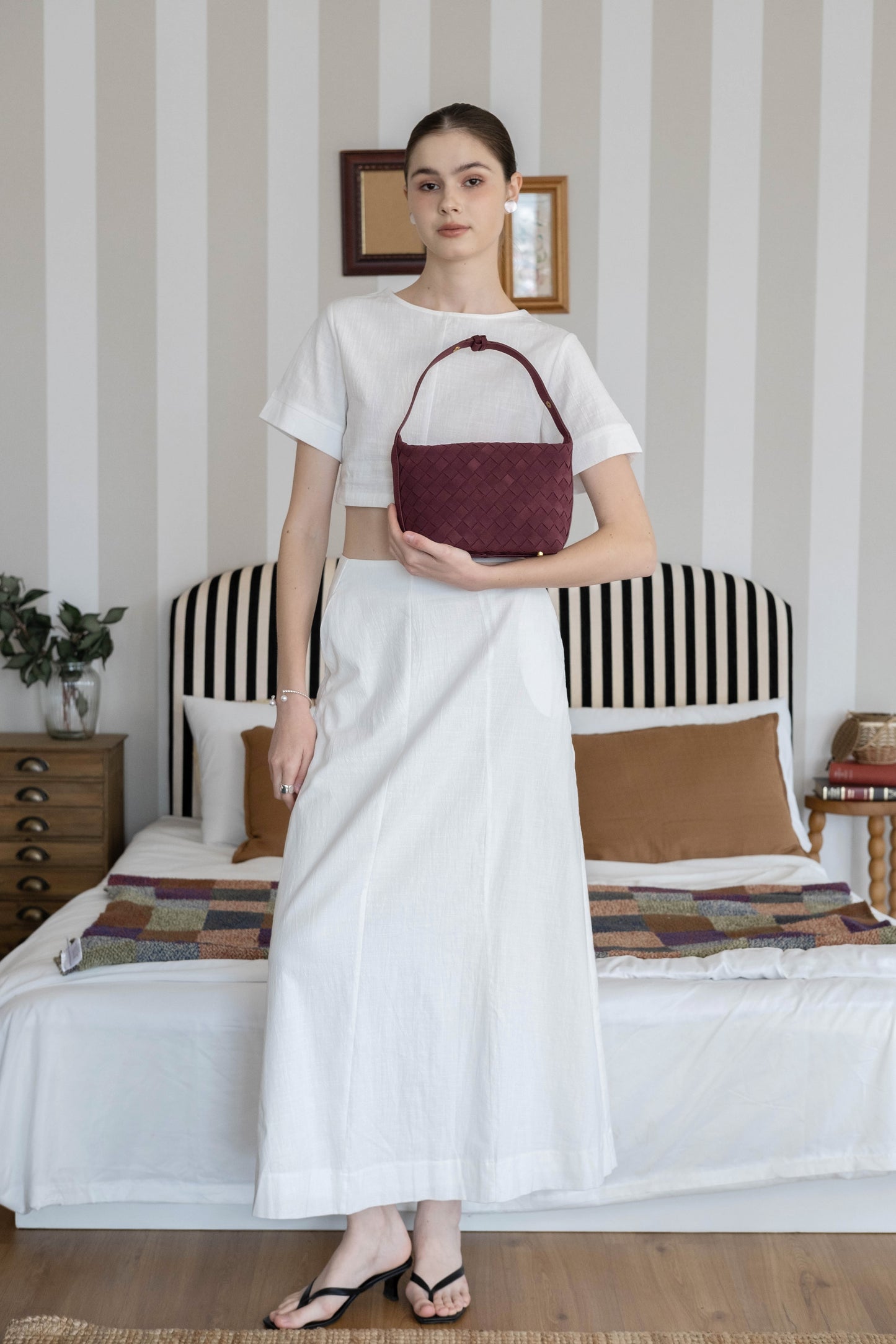 The Artisan Bag - Bordeaux Red