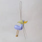 Lucky Duck Charm – Purple Duck, Yellow Hat
