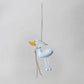 Lucky Duck Charm – White Duck, Ivory Hat