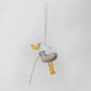 Lucky Duck Charm – Khaki Duck, Ivory Hat