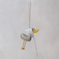 Lucky Duck Charm – Khaki Duck, Ivory Hat