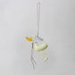 Lucky Duck Charm – Yellow Duck, Ivory Hat