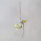Lucky Duck Charm – Yellow Duck, Ivory Hat