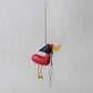 Lucky Duck Charm – Red Duck, Black Hat