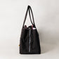 Classic Flow Tote - Coffee + Pink (With Charm)