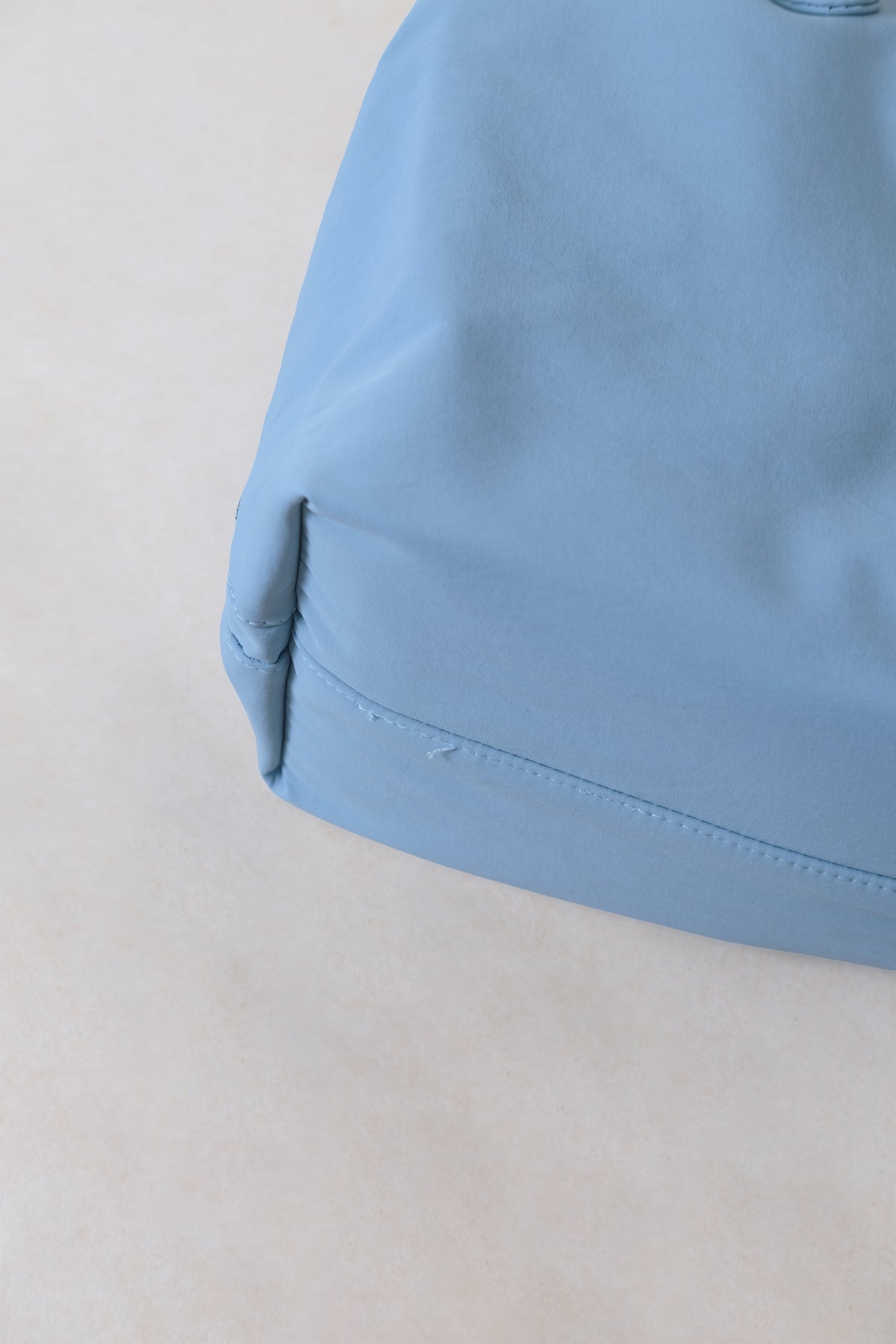 Classic Flow Tote - Baby Blue + Cream White (With Charm)