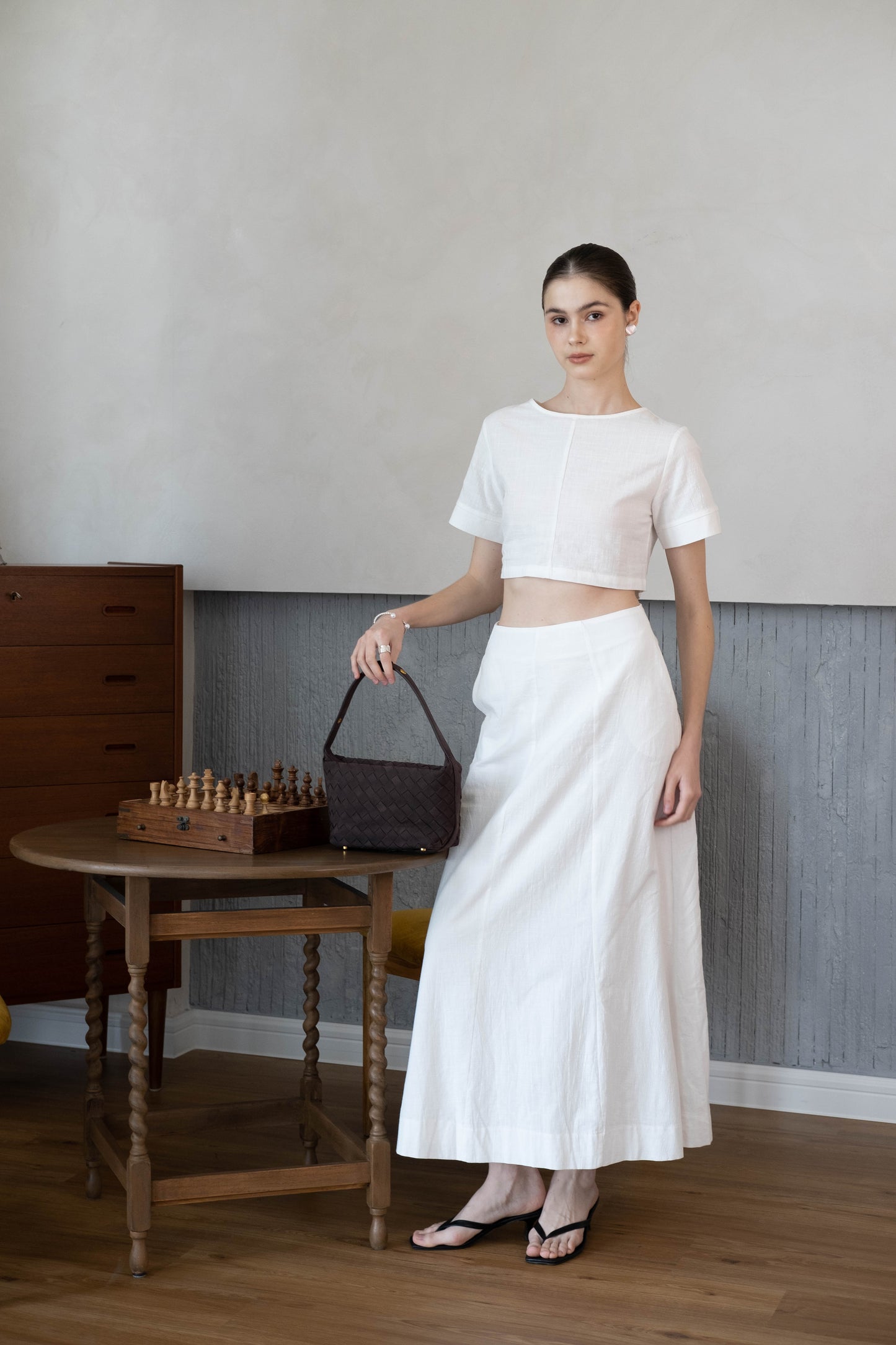 Ivory Linen Elegance Set