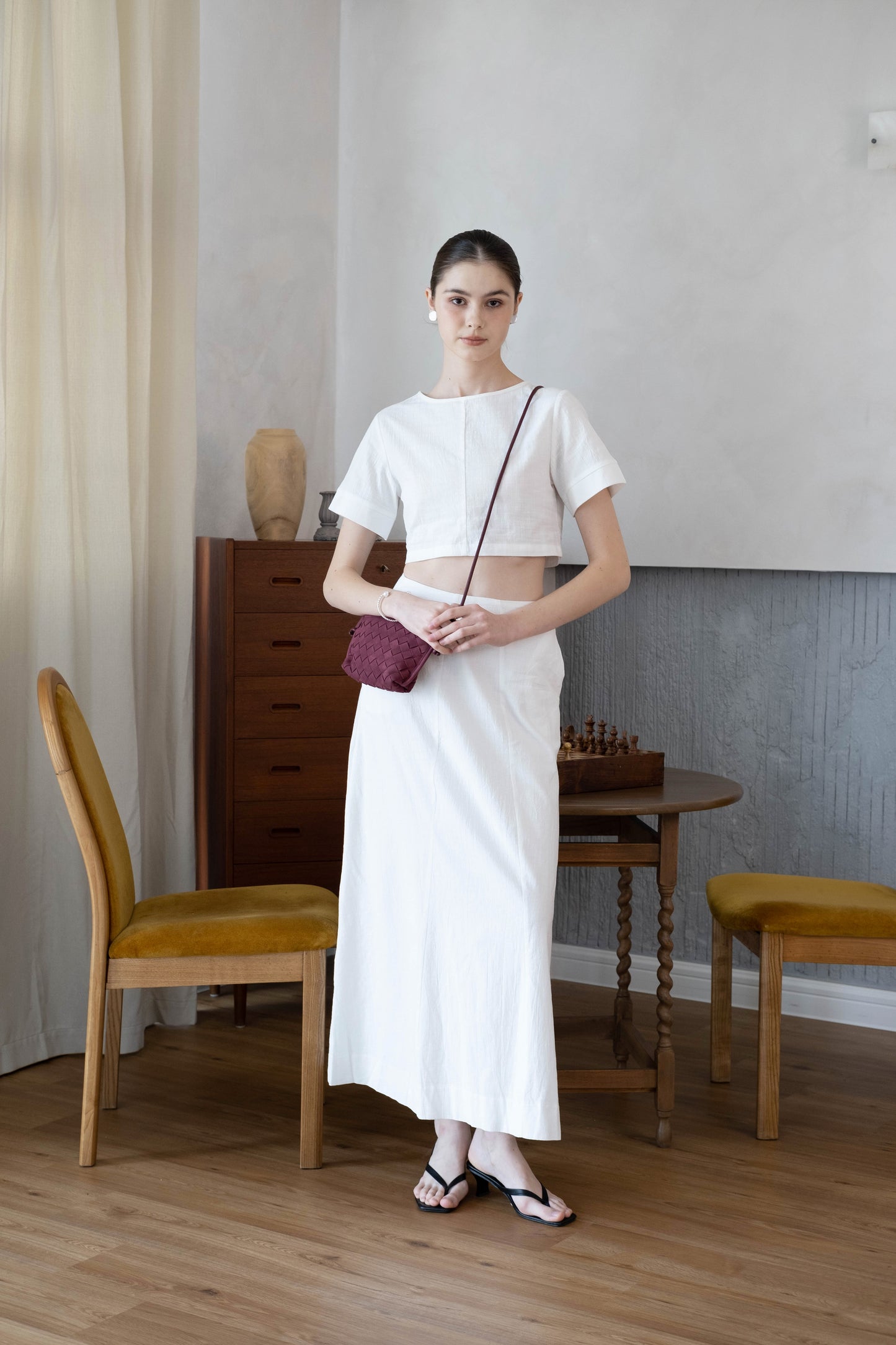 Mini Artisan Satchel - Red