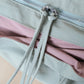 Classic Flow Tote - Mint Green + Pink (With Charm)