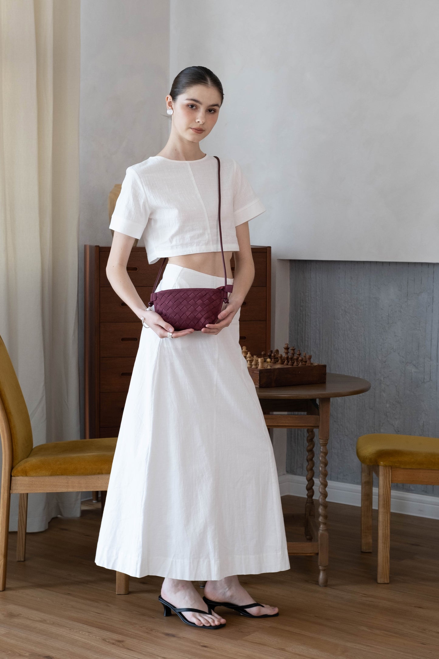 Mini Artisan Satchel - Red