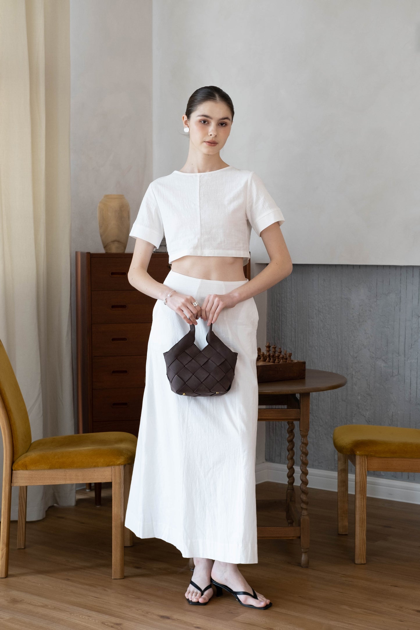 The Alora Tote - Dark Chocolate