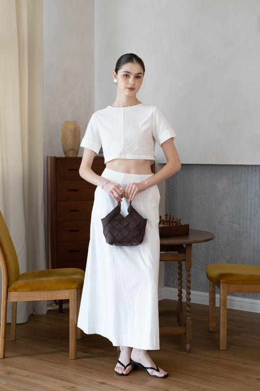 The Alora Tote - Dark Chocolate