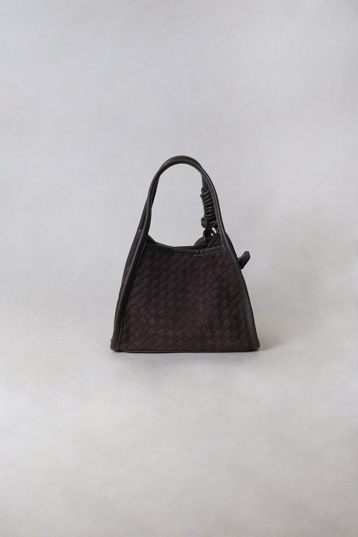 Artisan Grace Basket Bag - Coffee