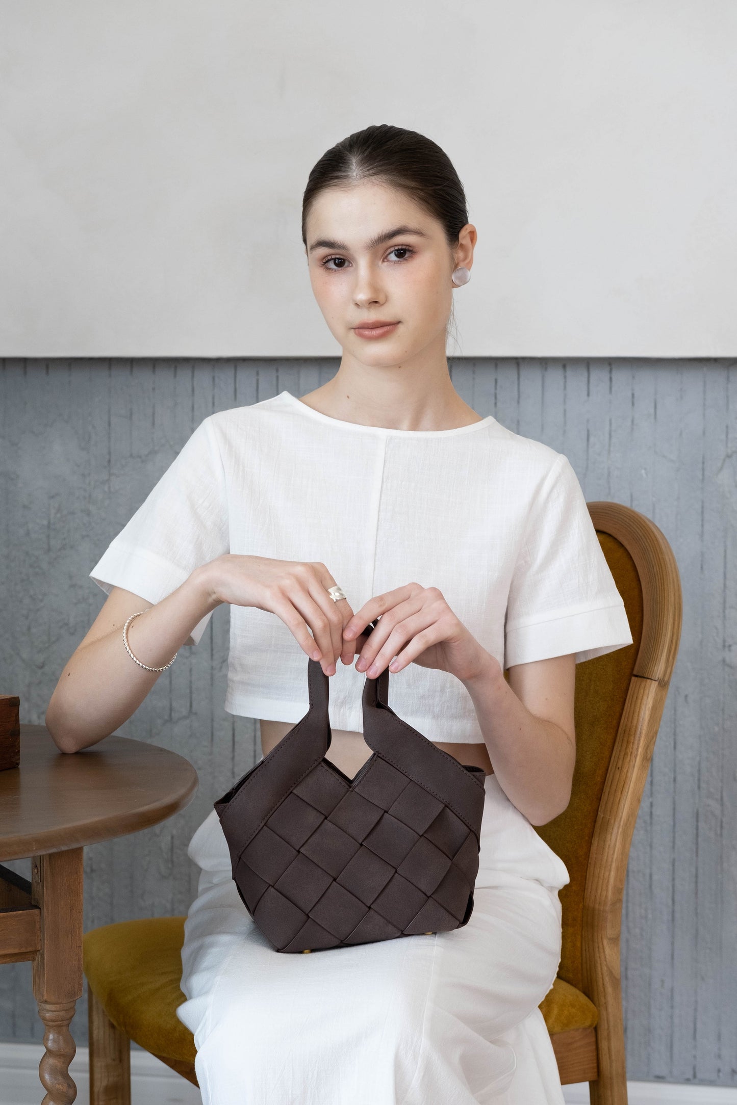 The Alora Tote - Dark Chocolate