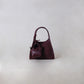 Artisan Grace Basket Bag - Wine Red