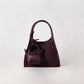 Artisan Grace Basket Bag - Wine Red