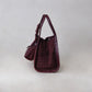 Artisan Grace Basket Bag - Wine Red