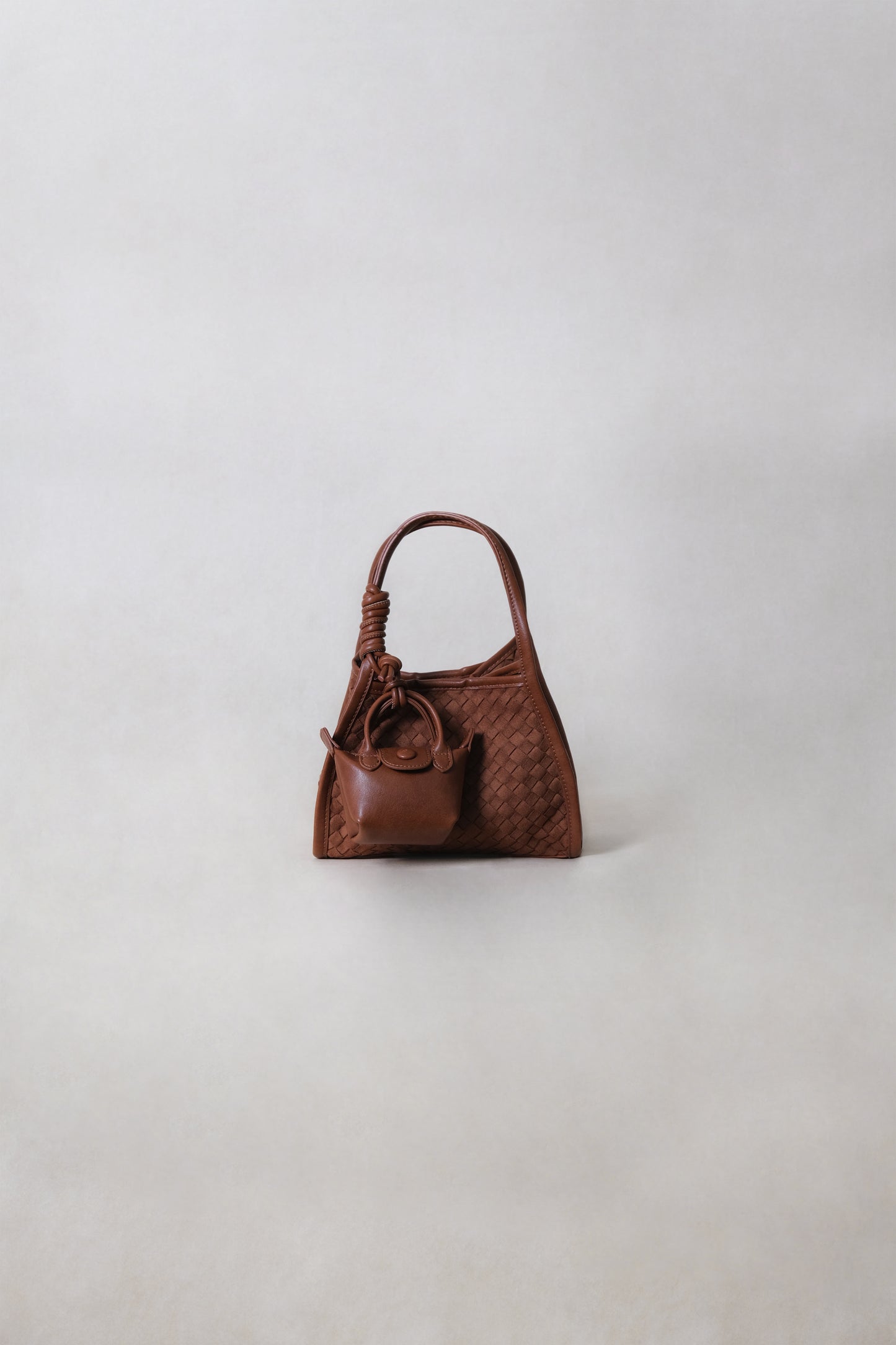 Artisan Grace Basket Bag - Chestnut