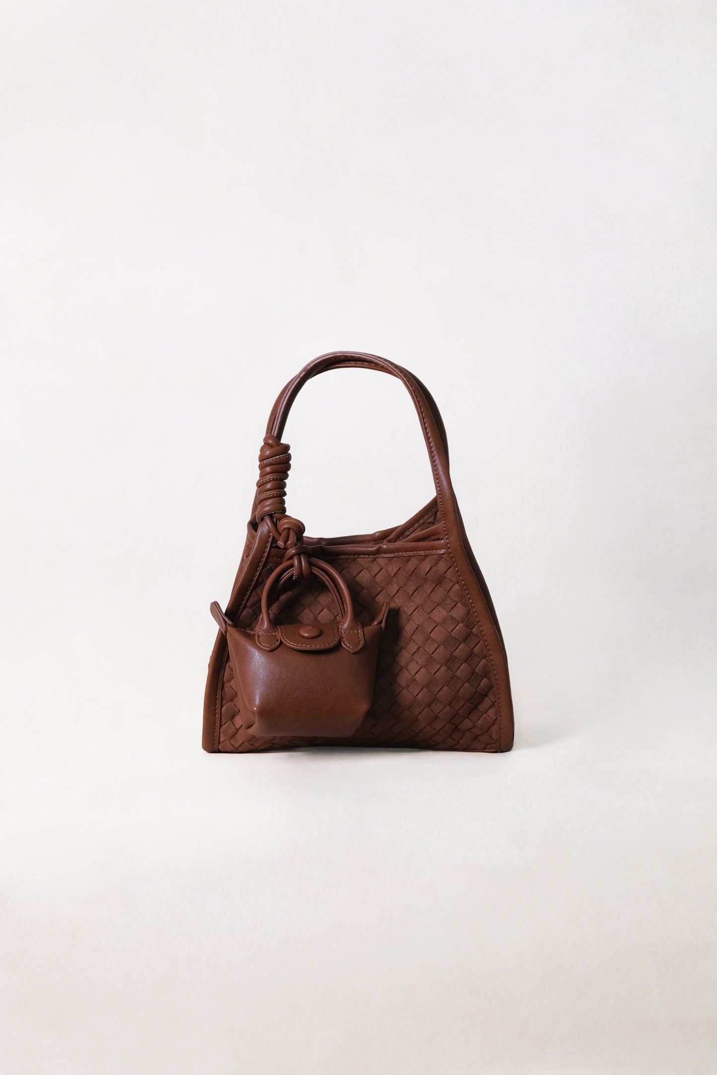 Artisan Grace Basket Bag - Chestnut