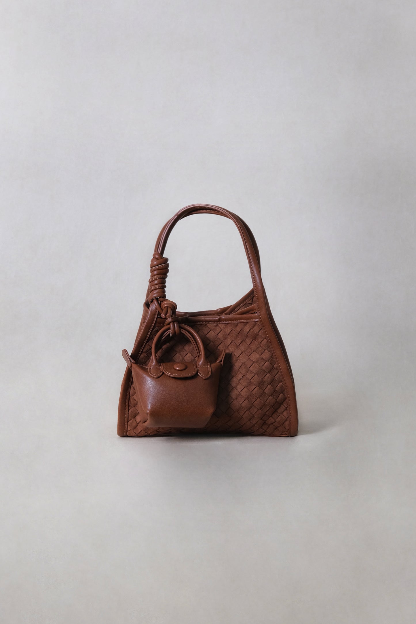 Artisan Grace Basket Bag - Chestnut