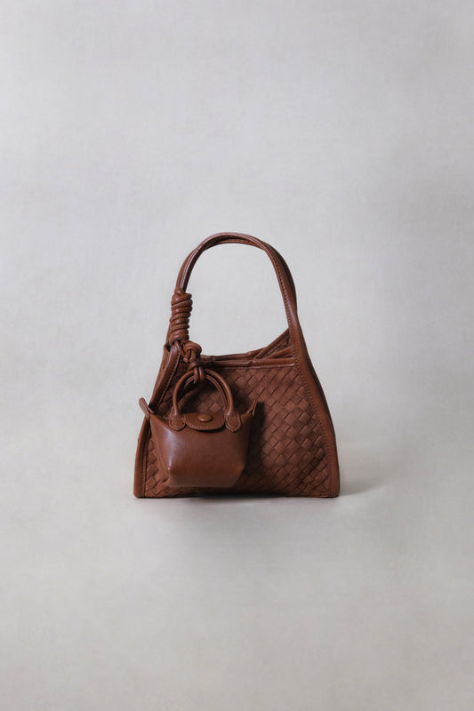 Artisan Grace Basket Bag - Chestnut