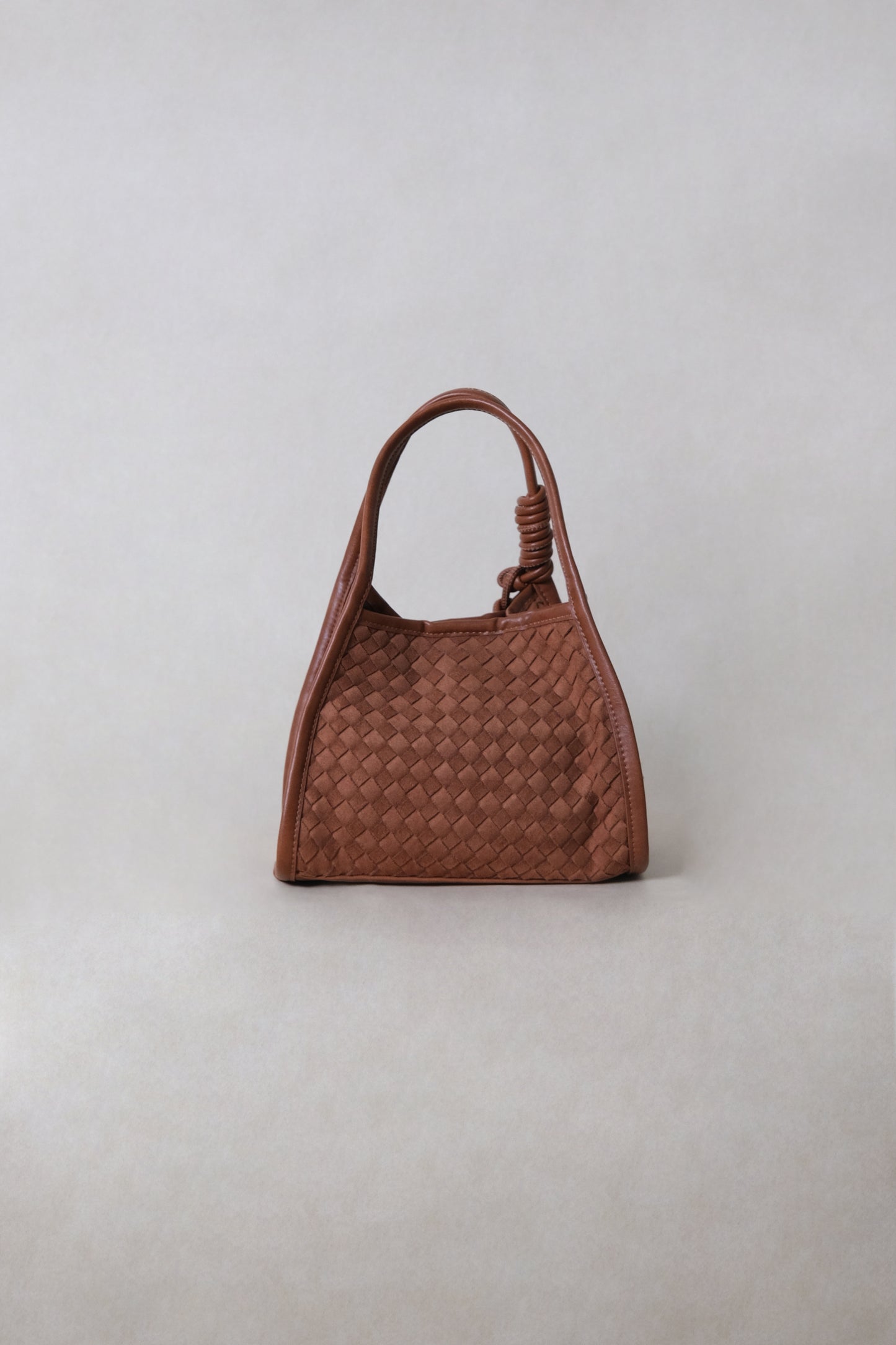Artisan Grace Basket Bag - Chestnut