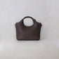 Artisan Sophia Basket Bag - Chestnut Brown