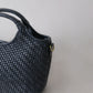 Artisan Sophia Basket Bag - Charcoal Black