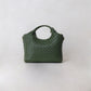 Artisan Sophia Basket Bag - Jade Green