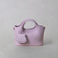 Artisan Sophia Basket Bag - Lotus Pink