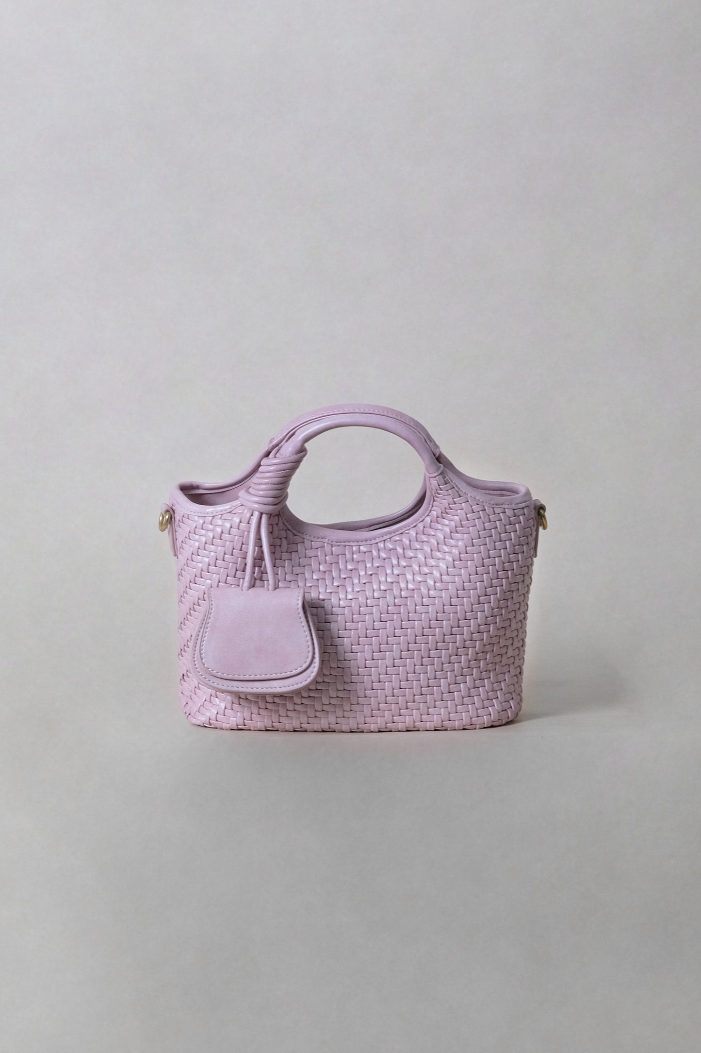 Artisan Sophia Basket Bag - Lotus Pink