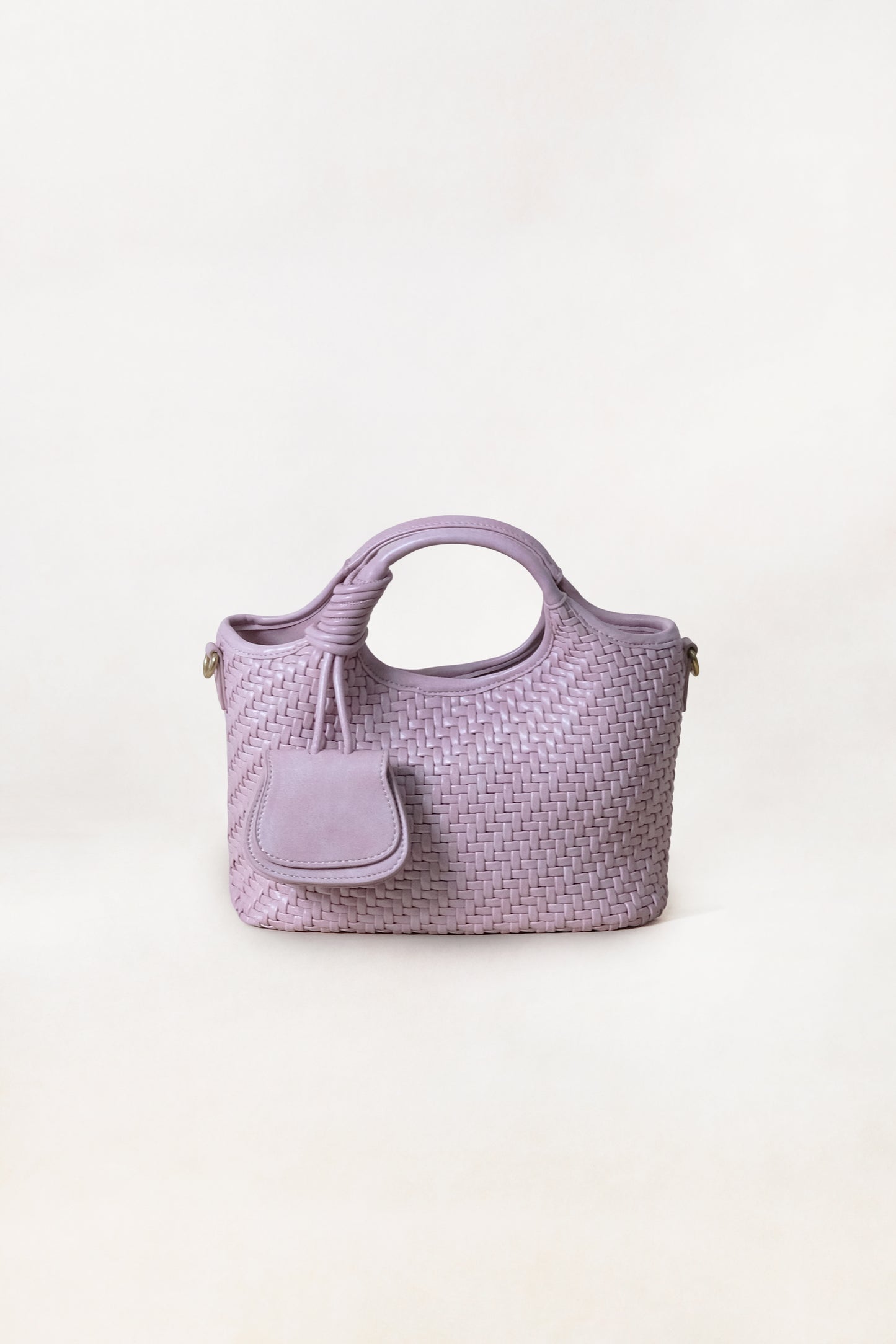 Artisan Sophia Basket Bag - Lotus Pink