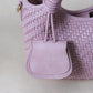 Artisan Sophia Basket Bag - Lotus Pink
