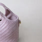 Artisan Sophia Basket Bag - Lotus Pink