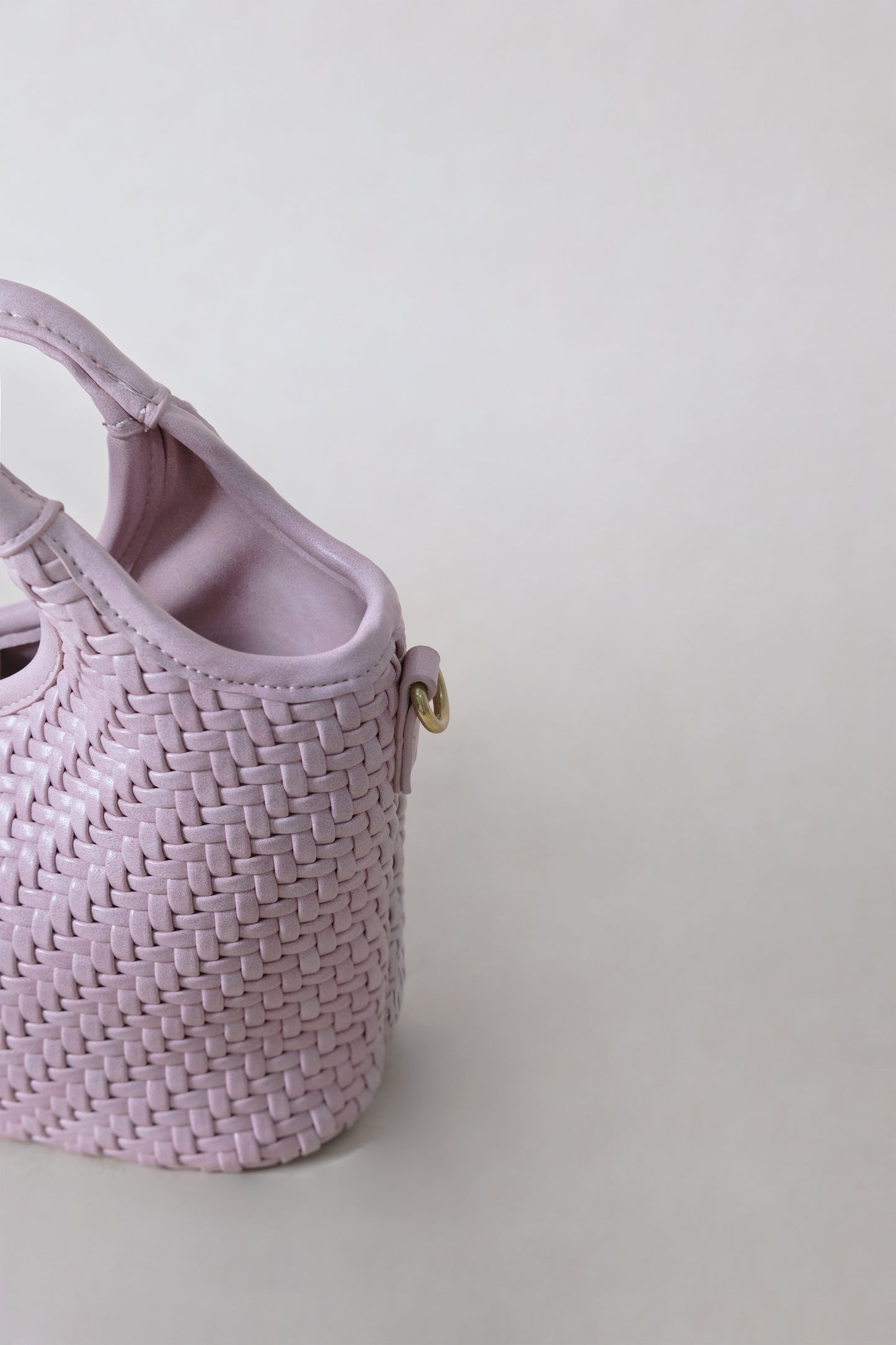 Artisan Sophia Basket Bag - Lotus Pink