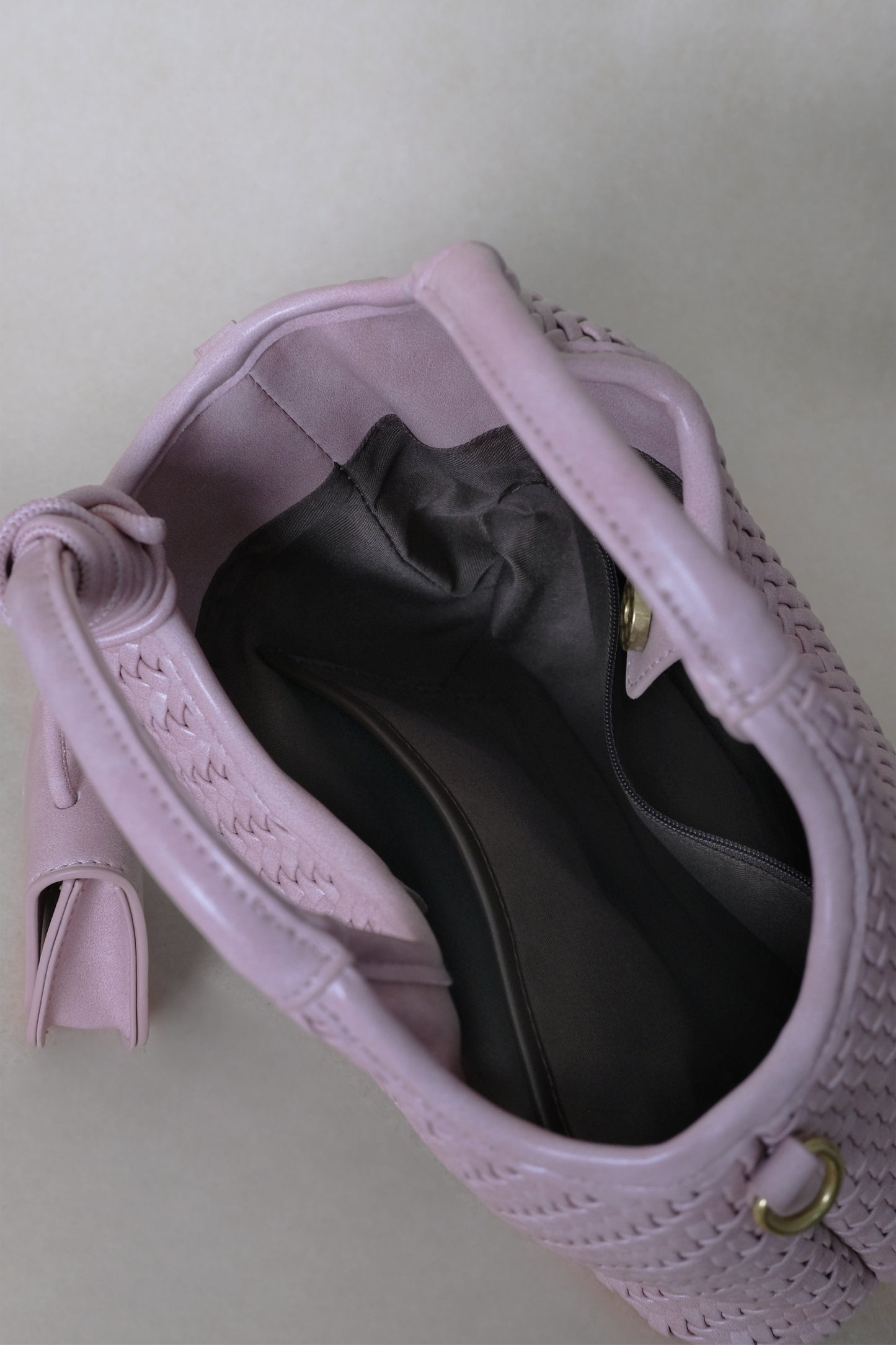 Artisan Sophia Basket Bag - Lotus Pink