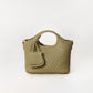 Artisan Sophia Basket Bag - Ginger Yellow