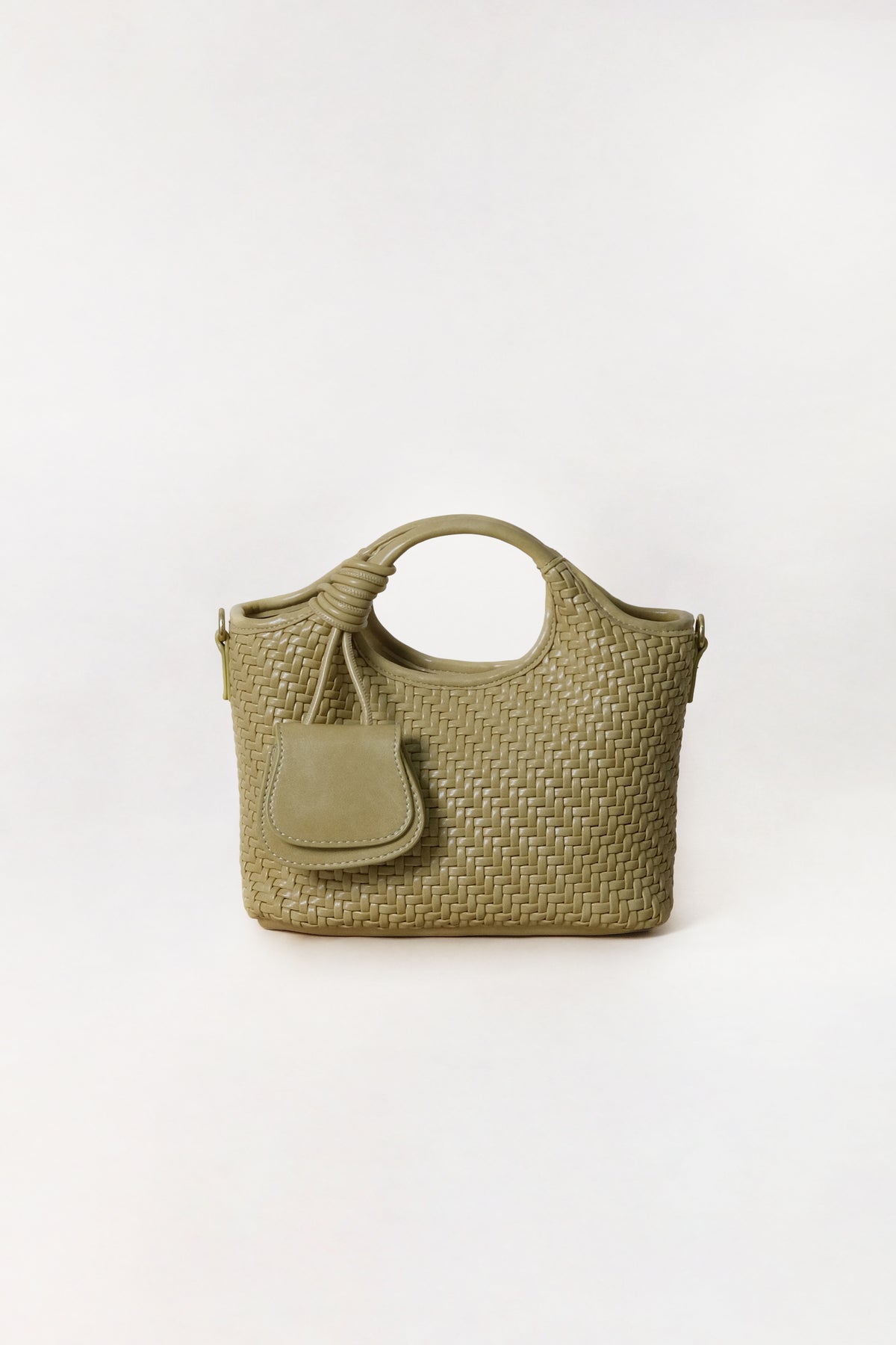 Artisan Sophia Basket Bag - Ginger Yellow
