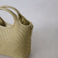 Artisan Sophia Basket Bag - Ginger Yellow