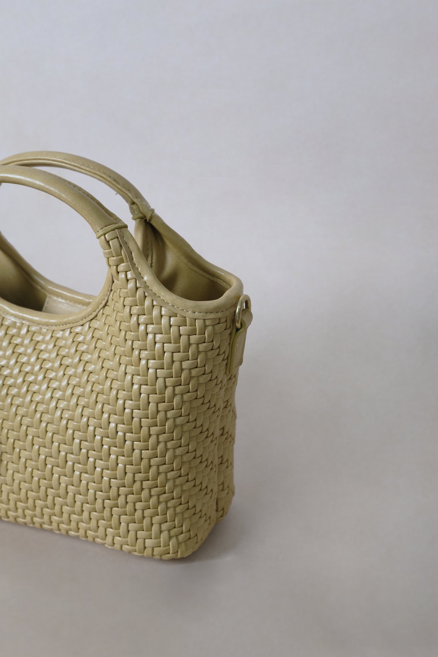 Artisan Sophia Basket Bag - Ginger Yellow