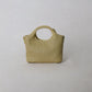 Artisan Sophia Basket Bag - Ginger Yellow
