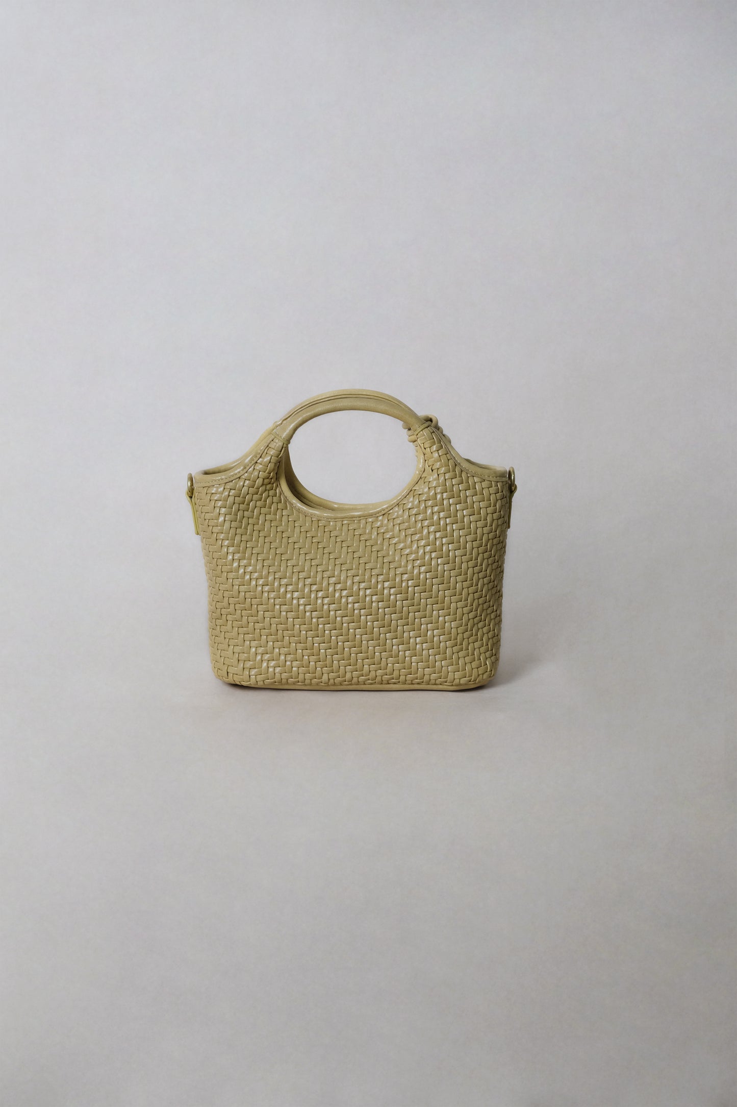 Artisan Sophia Basket Bag - Ginger Yellow