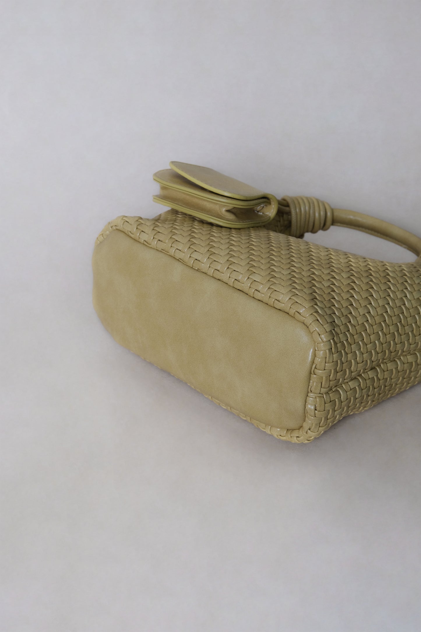 Artisan Sophia Basket Bag - Ginger Yellow