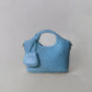 Artisan Sophia Basket Bag - Sea Blue