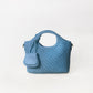 Artisan Sophia Basket Bag - Sea Blue