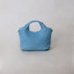 Artisan Sophia Basket Bag - Sea Blue