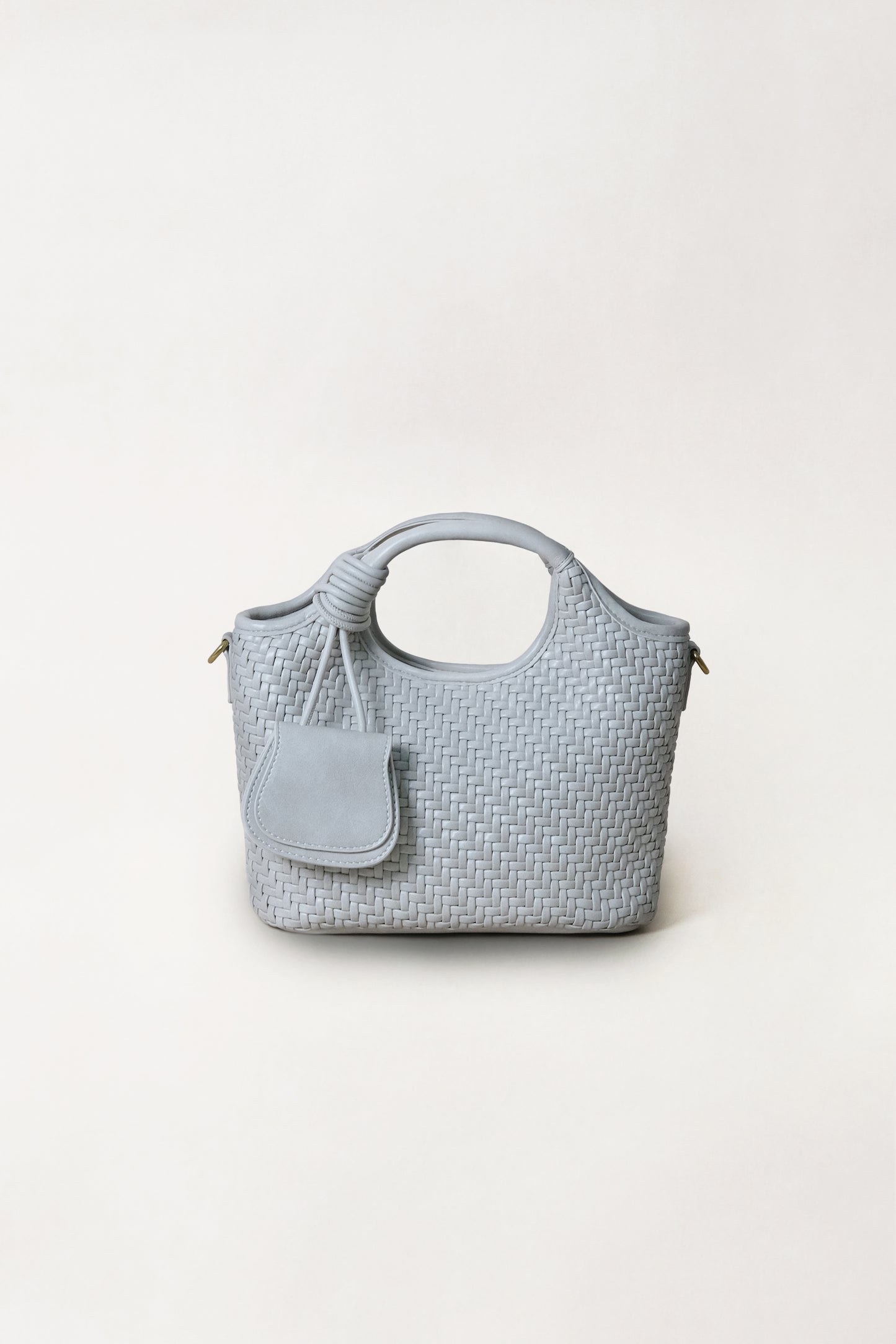 Artisan Sophia Basket Bag - White