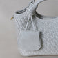 Artisan Sophia Basket Bag - White