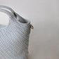 Artisan Sophia Basket Bag - White