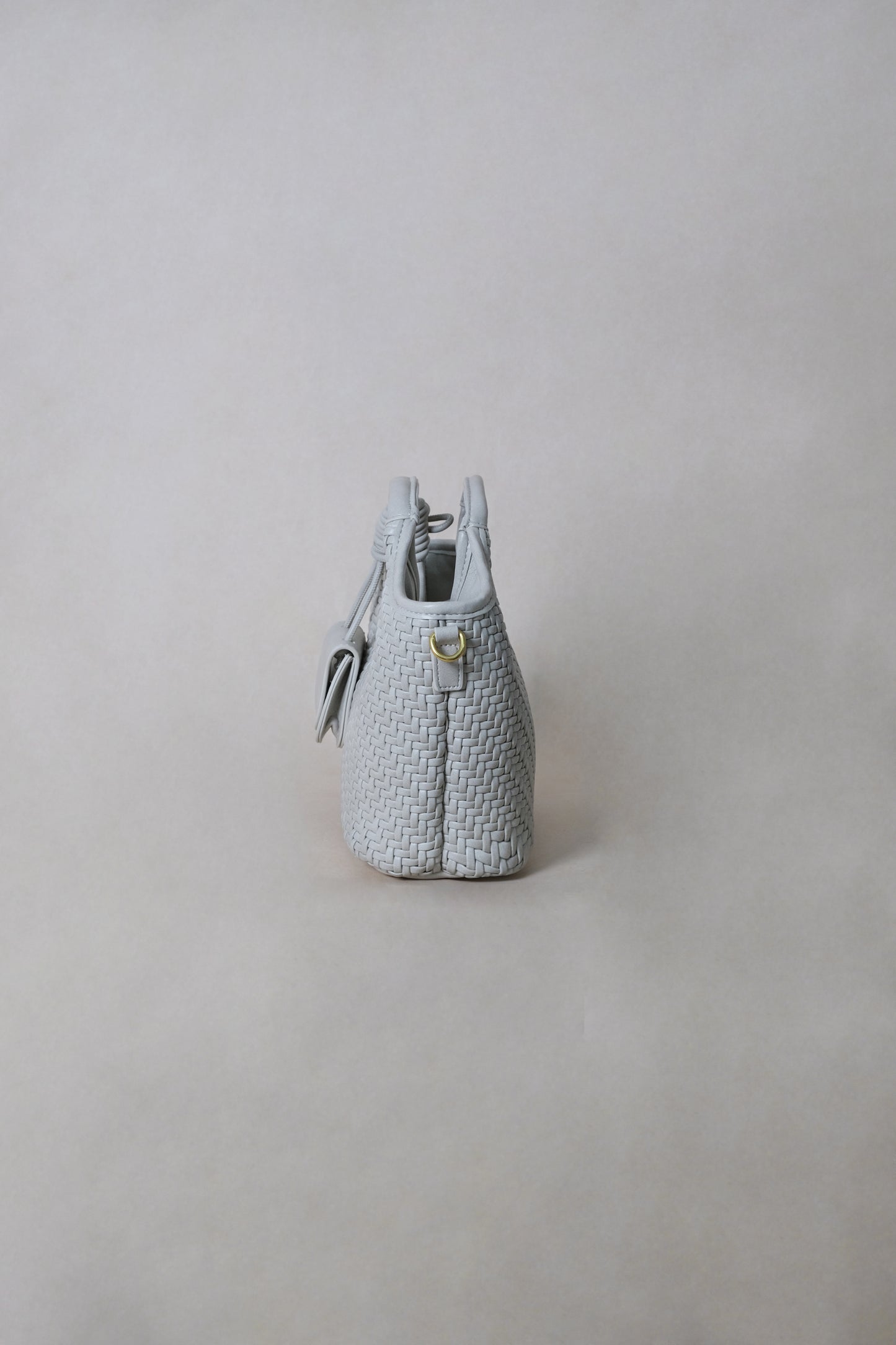Artisan Sophia Basket Bag - White